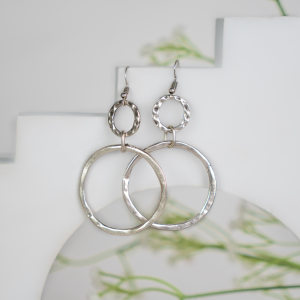 Full circle earrings